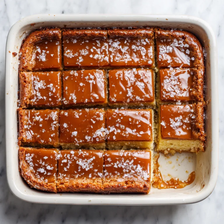 Recipe Name: Gooey Salted Caramel Butter Bars: Rich, Melt-In-Your-Mouth Dessert Squares