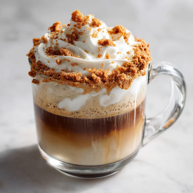 Layered Gingerbread Christmas Coffee: A Festive Holiday Coffee Experience