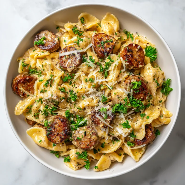 Creamy Cajun Sausage Pasta: Bold, Spicy Comfort in Every Bite