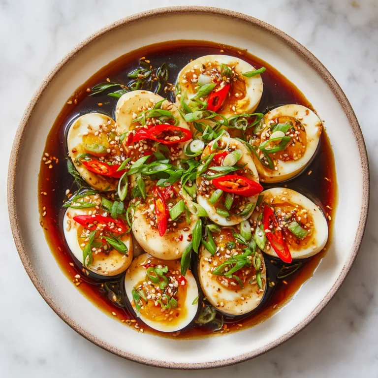 Mayak Eggs: Irresistible Korean Soy-Marinated Eggs That Steal the Show