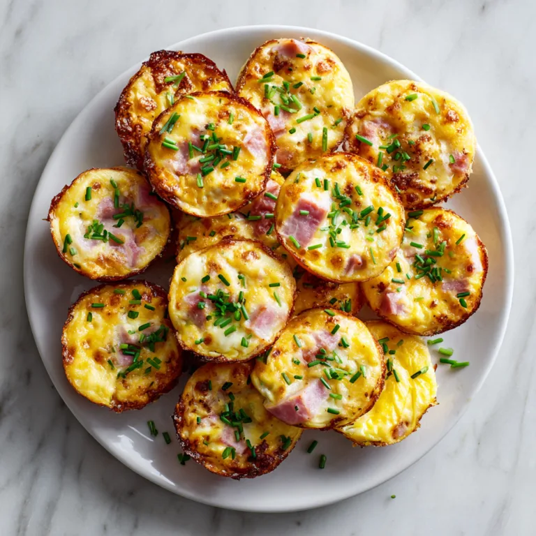 Ham and Cheese Egg Cups: Savory, Protein-Packed Breakfast Perfection