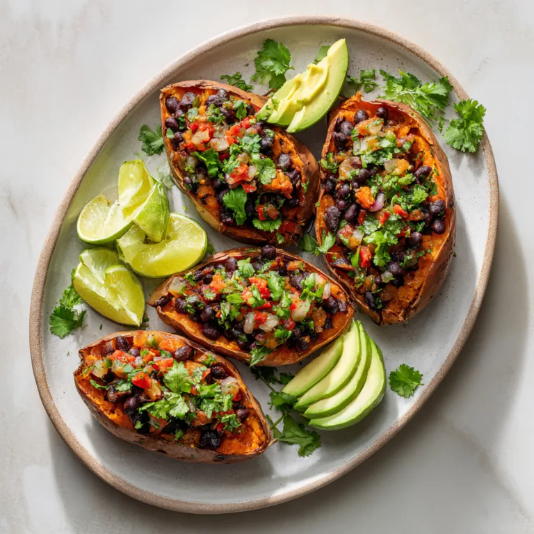 Southwest Stuffed Sweet Potatoes with Black Bean Salsa: A Flavor-Packed Healthy Dinner You’ll Crave