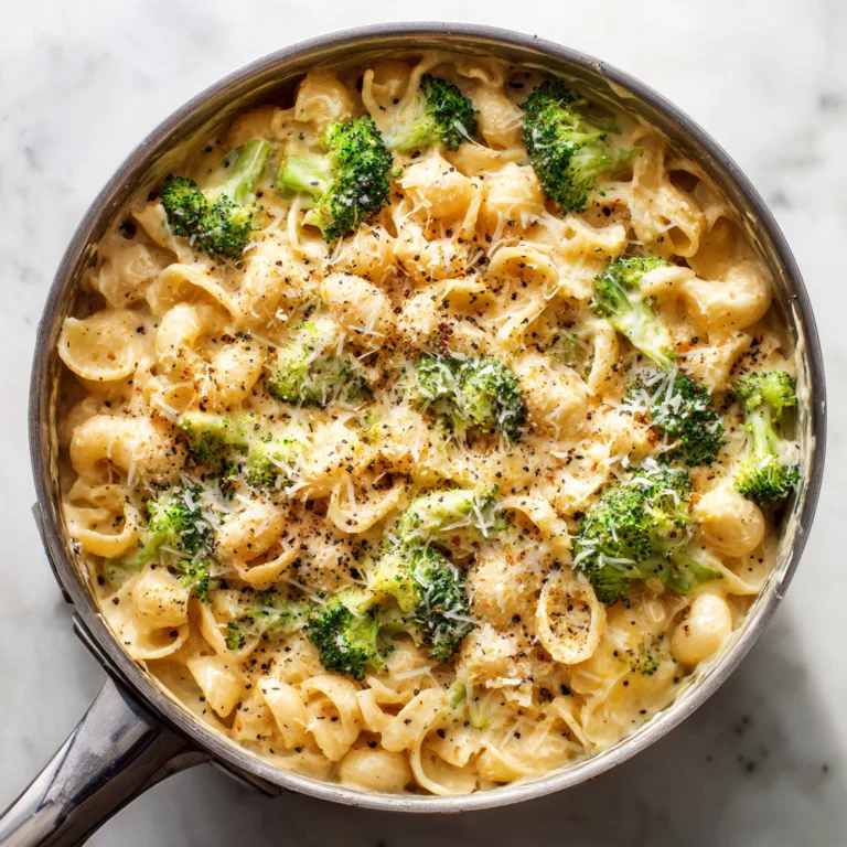 One-Pot Healthy Broccoli Mac and Cheese: Creamy Comfort with a Nutritious Twist