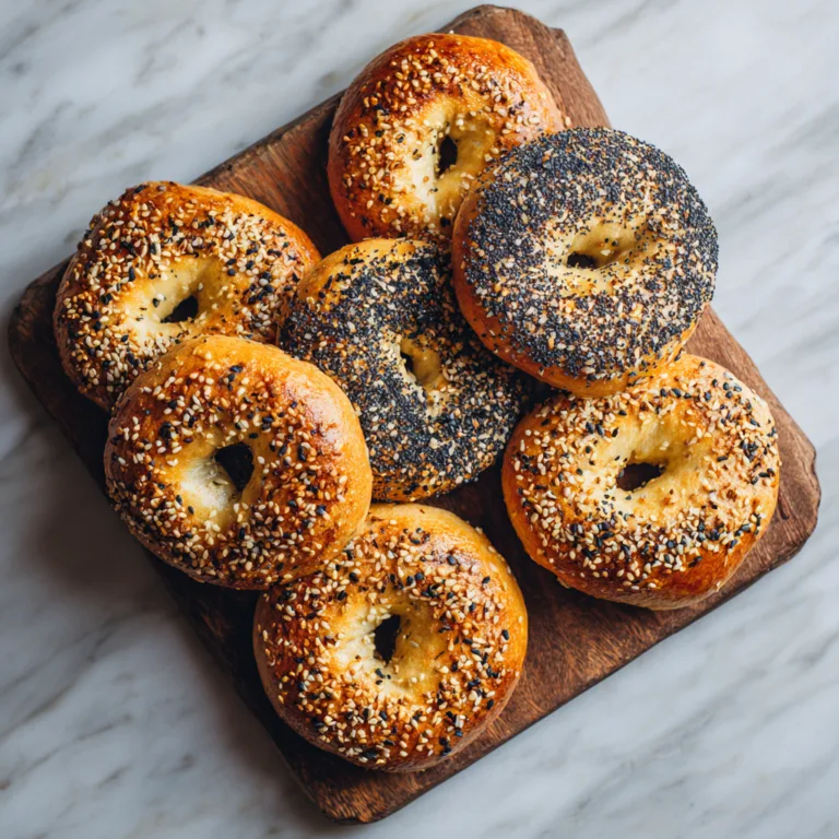 Homemade Sourdough Bagels Recipe: Chewy, Golden, Bakery-Style Perfection at Home