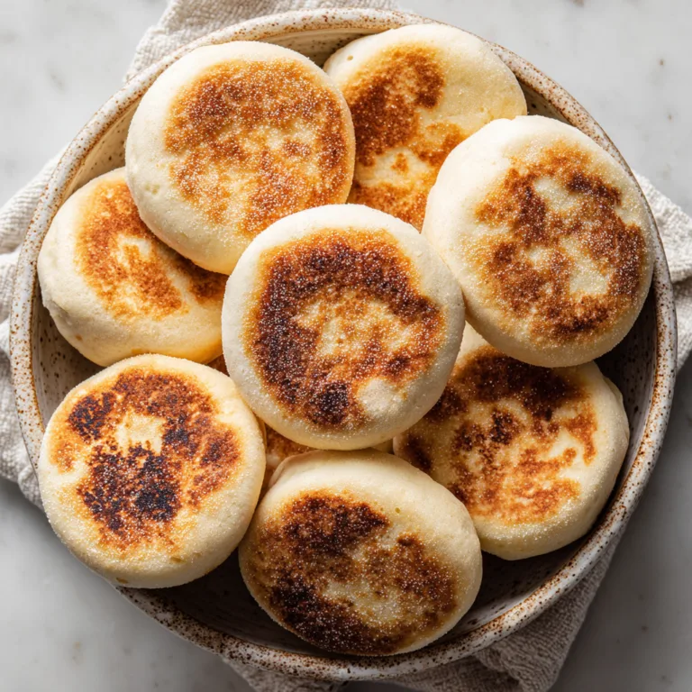 Soft Sourdough English Muffins: Pillowy Homemade Breakfast Perfection