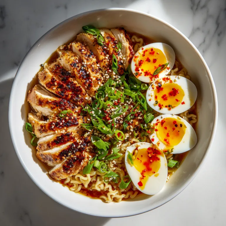 Spicy Chicken Ramen Bowl: Bold, Comforting Heat in Every Slurp