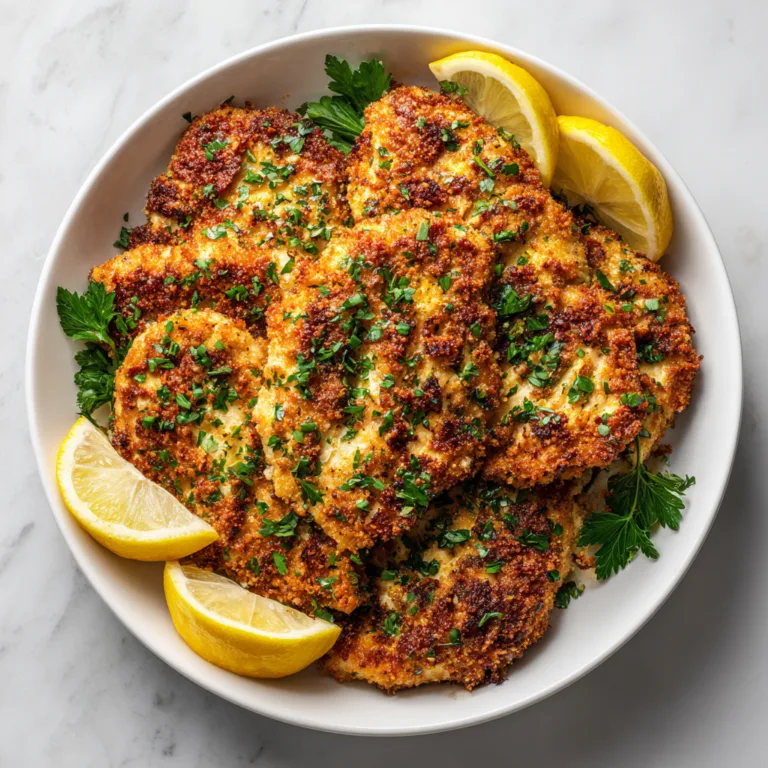 Crispy Parmesan Crusted Chicken: Golden, Crunchy, Flavor-Packed Perfection