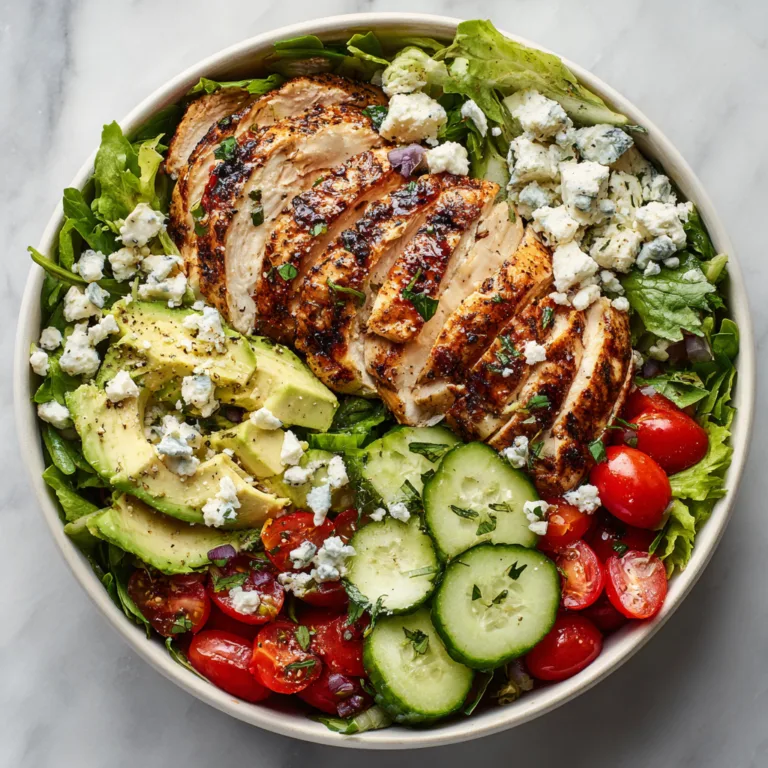 Ultimate Grilled Chicken Salad: Fresh, Flavorful, and Perfectly Satisfying