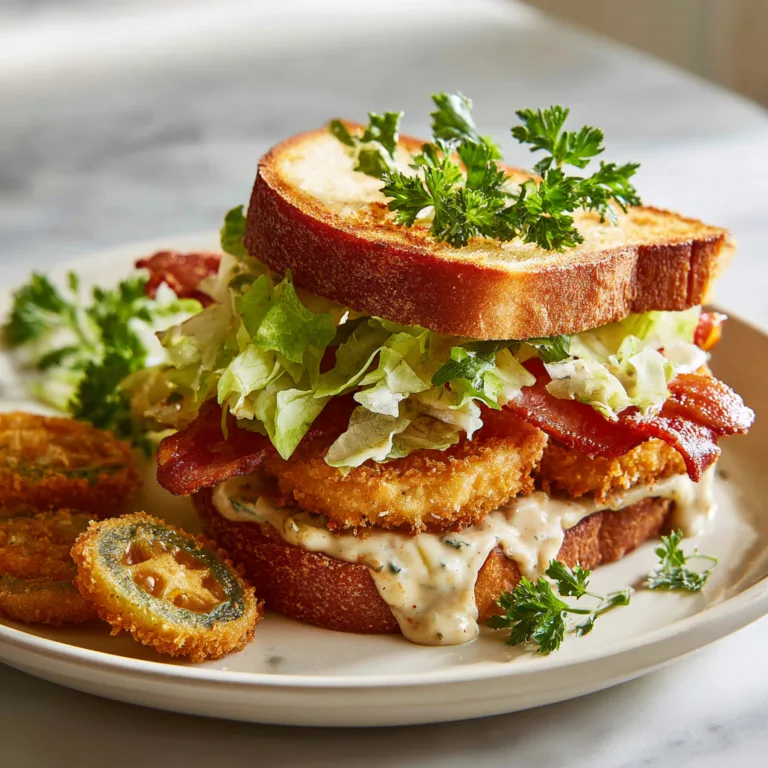 Fried Green Tomato BLT Recipe: Crispy Southern Comfort in Every Bite