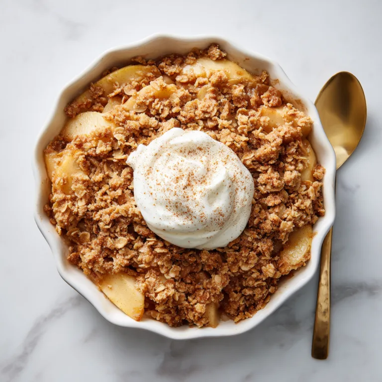 High Protein Apple Crisp Recipe: A Cozy, Nutritious Dessert You’ll Love