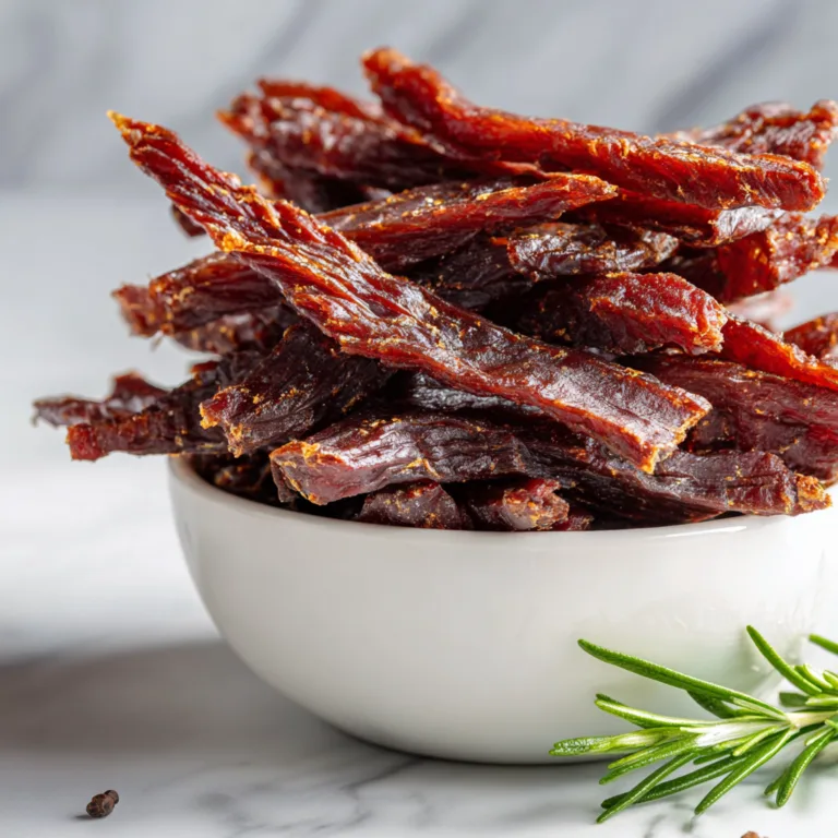 Air Fryer Beef Jerky: The Ultimate Homemade High-Protein Snack