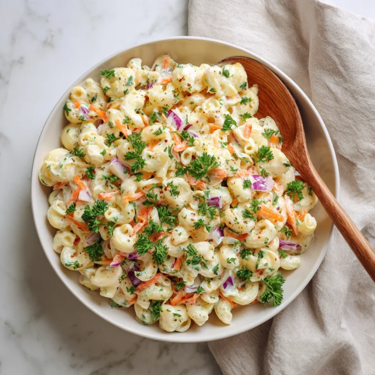 Creamy Macaroni Salad: The Ultimate Comforting Classic for Every Occasion