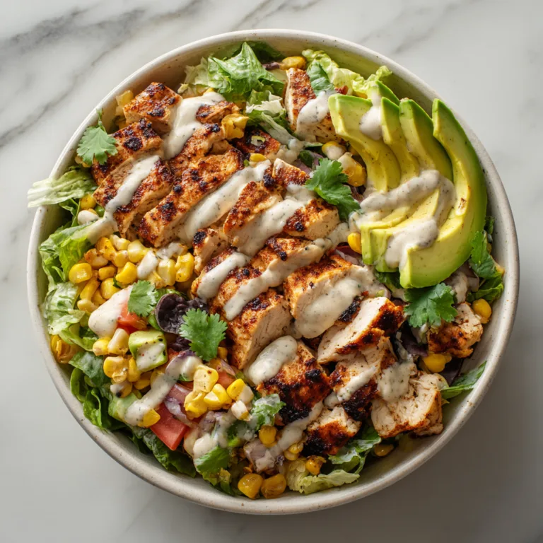 Easy Santa Fe Chicken Salad with Chipotle Honey Dressing: A Bold, Fresh Southwest Favorite