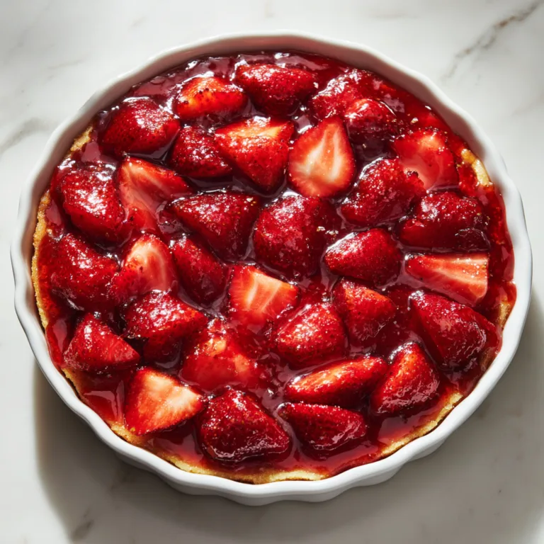 Easy Homemade Strawberry Pie Filling: Fresh, Sweet, and Perfect Every Time