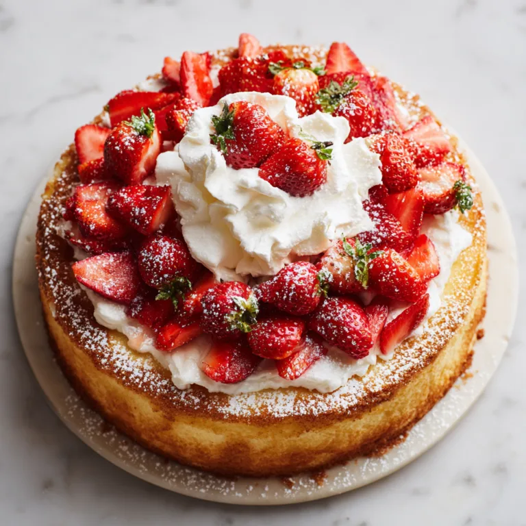 Classic Strawberry Shortcake Cake: Sweet Summer Delight