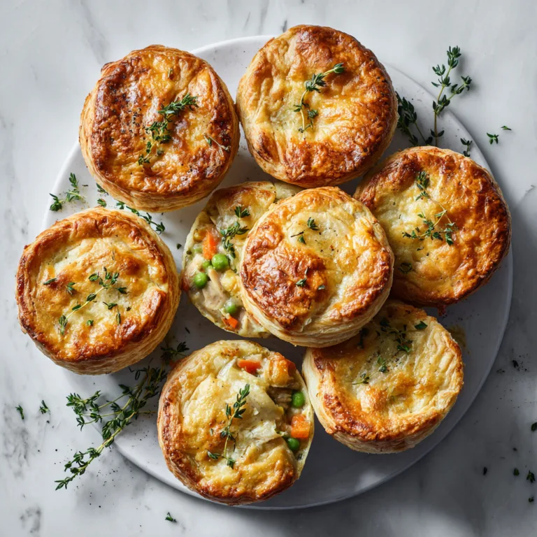 Easy Mini Chicken Pot Pies: Cozy Comfort Food in Perfect Portions