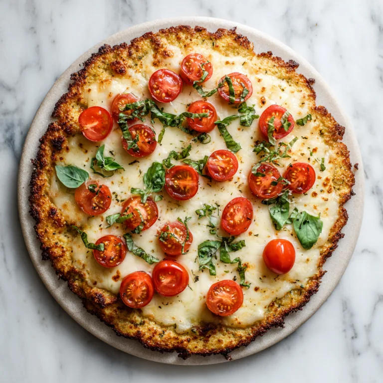 The BEST Cauliflower Pizza Crust: Crispy, Flavorful, and Foolproof Every Time
