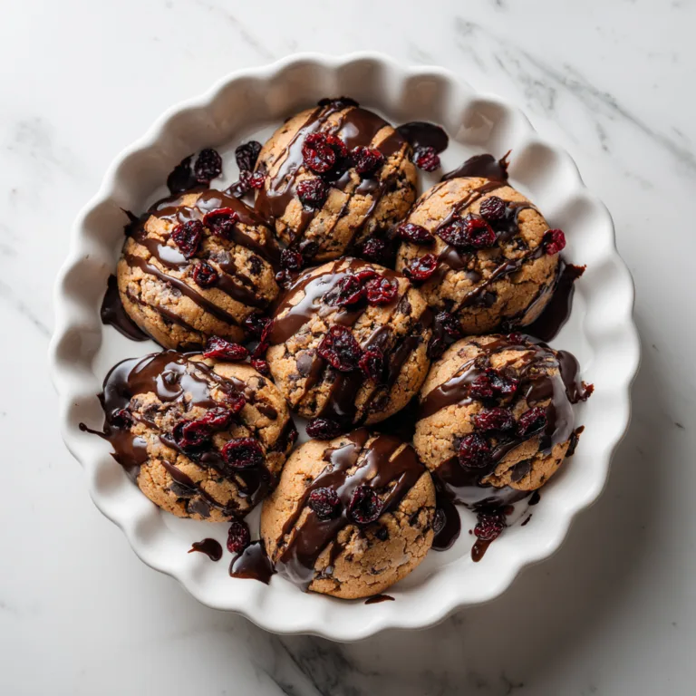 Chocolate Cherry Cookies: Rich, Chewy, Bakery-Style Treats Bursting with Flavor