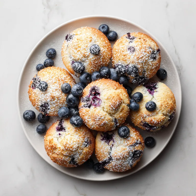 Blueberry Cream Cheese Muffins: Soft, Bakery-Style Muffins with a Sweet Creamy Center
