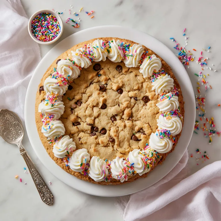 Giant Cookie Cake: Soft, Chewy Celebration Dessert Everyone Loves