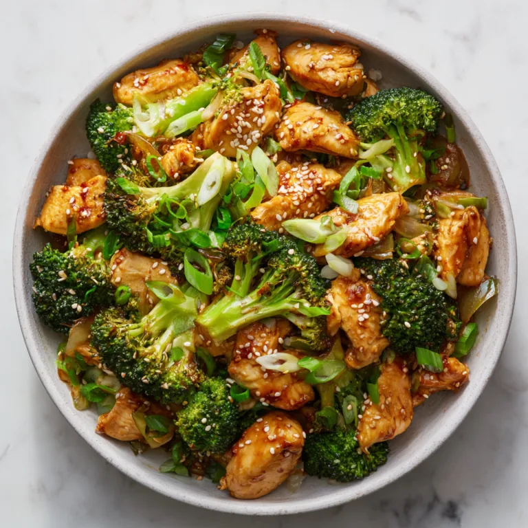 Chicken and Broccoli Stir Fry: Quick, Healthy, and Flavorful Dinner