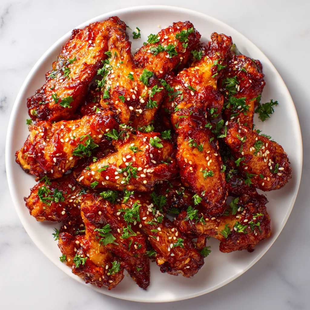 Crispy Oven-Baked BBQ Chicken Wings: Smoky, Sticky, and Perfectly Crunchy Without Frying