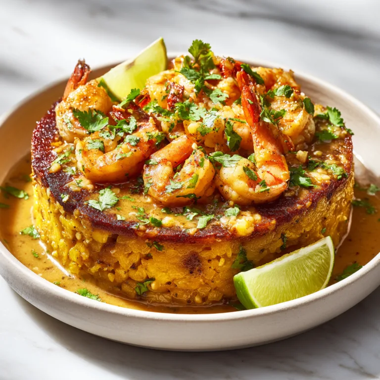 Garlic Shrimp Mofongo: Bold Caribbean Flavor in Every Bite