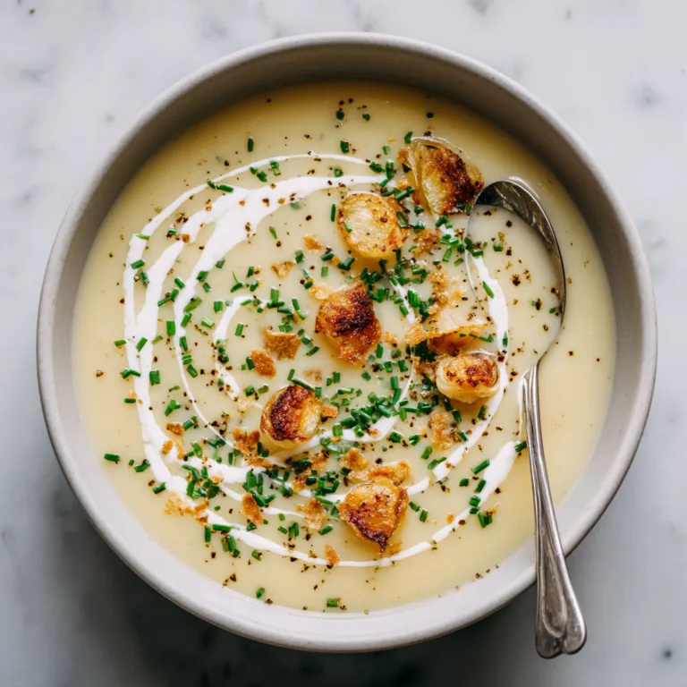Garlic Potato Soup – Creamy Comfort Classic