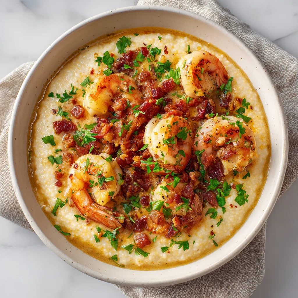 Creamy Shrimp and Grits: Southern Comfort in Every Bite