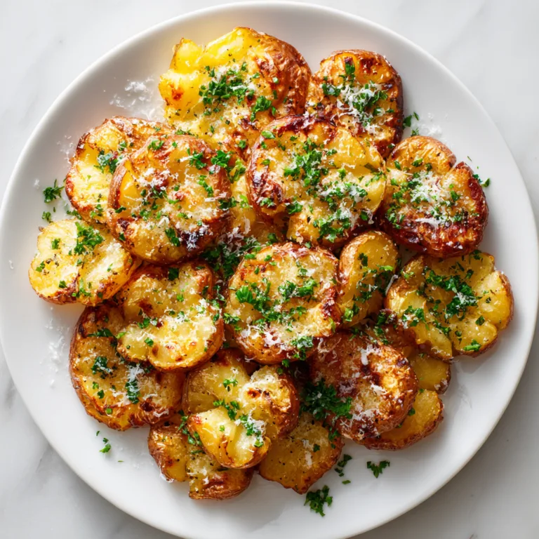 Crispy Smashed Potatoes: Golden, Crunchy Perfection in Every Bite