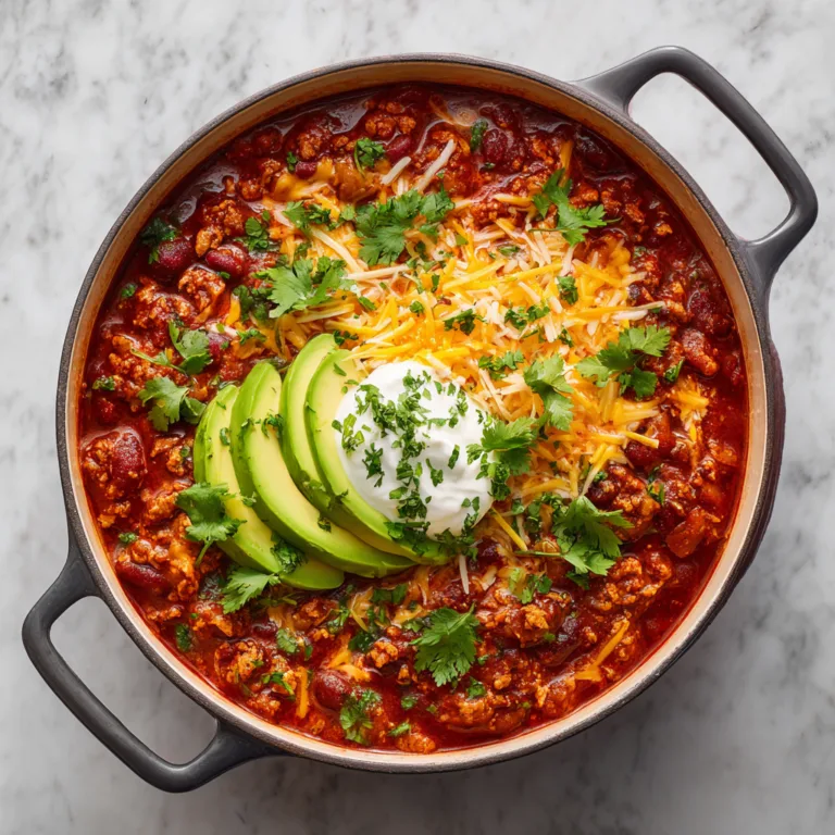 The Best Healthy Turkey Chili: Hearty Comfort Without the Guilt