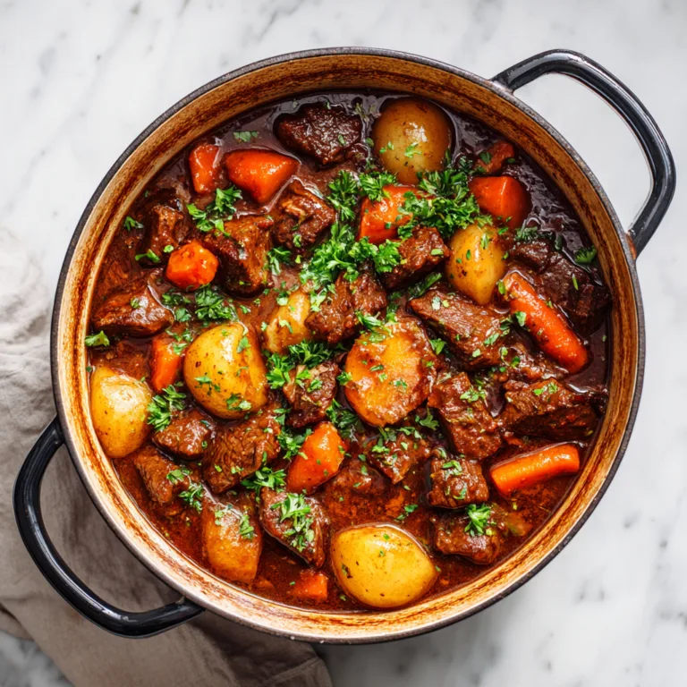 Mom’s Slow Cooker Beef Stew: Tender, Hearty Comfort in Every Spoonful