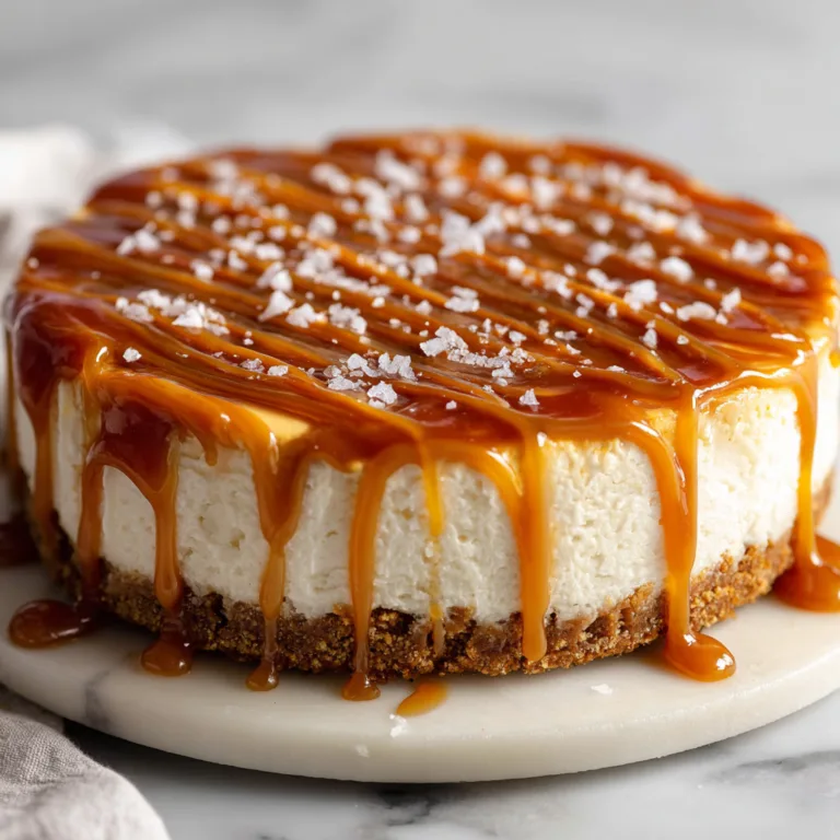 No-Bake Caramel Cheesecake: Silky, Sweet, and Effortlessly Elegant