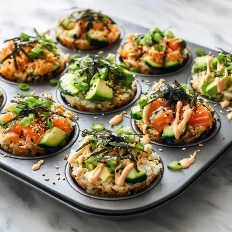 Easy Sushi Cups Recipe with Spicy Mayo for Dinner: Bite-Sized Sushi Night Made Simple