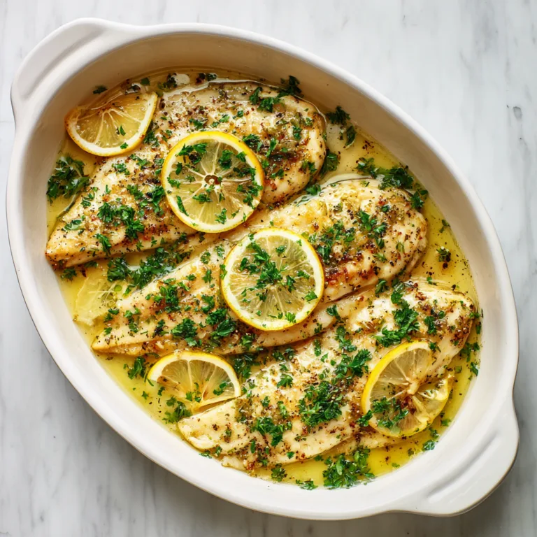Easy Garlic Butter Baked Tilapia Recipe for Dinner: Flaky, Buttery & Ready in Minutes