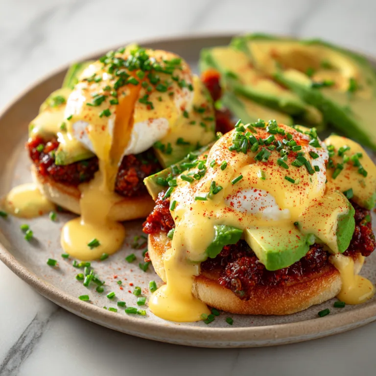 Spicy Chorizo & Avocado Benedict: A Bold Brunch Upgrade