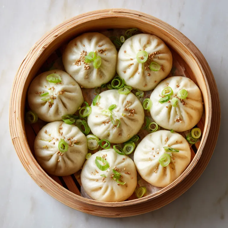 Easy Steamed Pork Buns: Soft, Fluffy Bao Packed with Savory Flavor