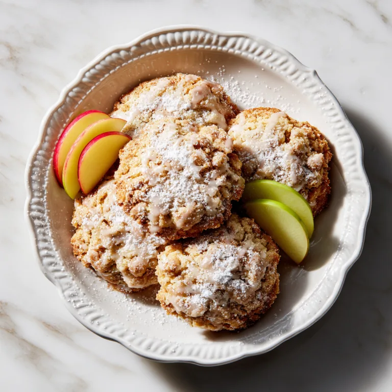 Soft Glazed Apple Crumb Cookies: A Cozy Autumn Treat