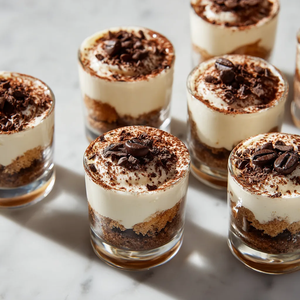 Tiramisu Shots – A Creamy Dessert Cocktail: The Ultimate Mini Italian-Inspired Treat