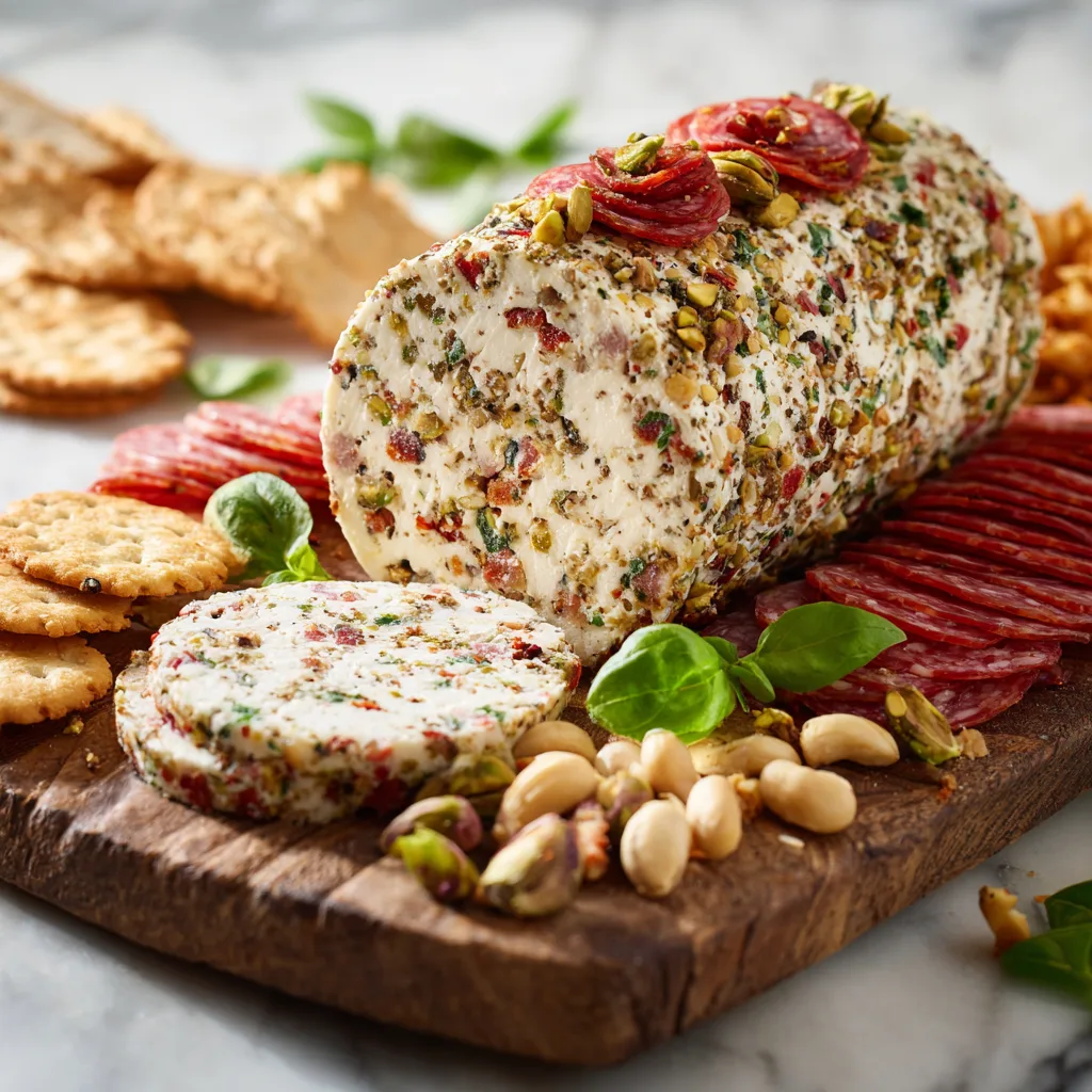 Antipasto Cheese Log: The Ultimate Italian-Inspired Party Appetizer
