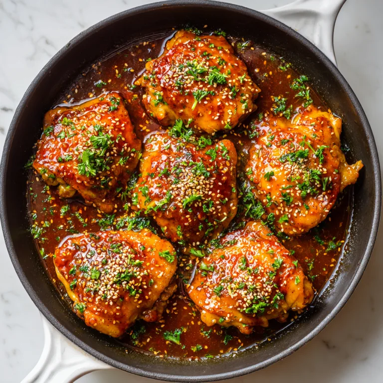 Sticky Maple Bourbon Glazed Chicken: Sweet, Smoky, Restaurant-Style Comfort Dinner