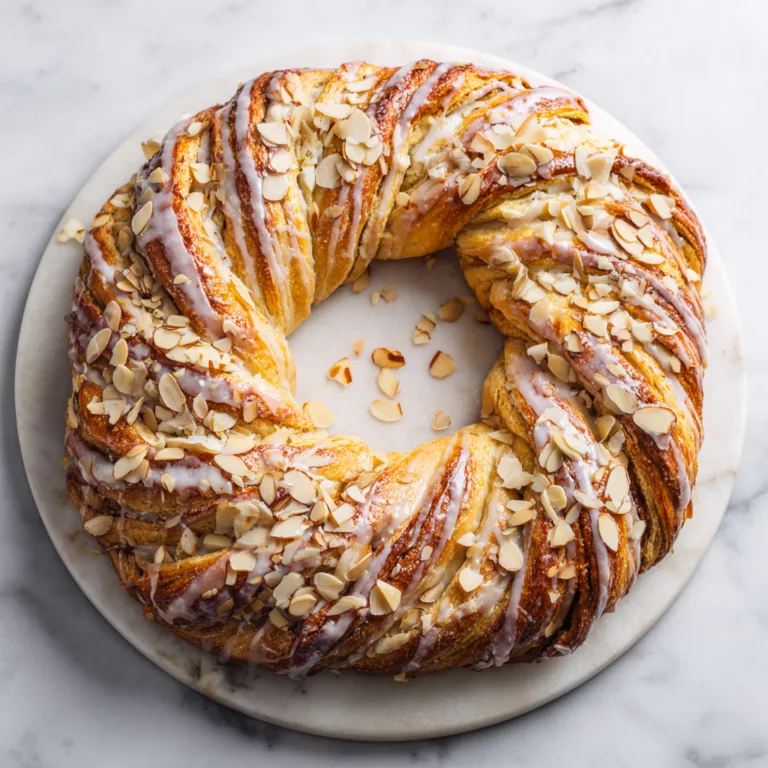 Flaky Homemade Almond Kringle Recipe: Buttery Danish Pastry with Sweet Almond Filling