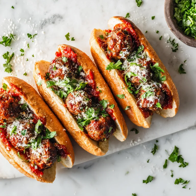 Mini Italian Meatball Subs: Bite-Sized Italian Comfort