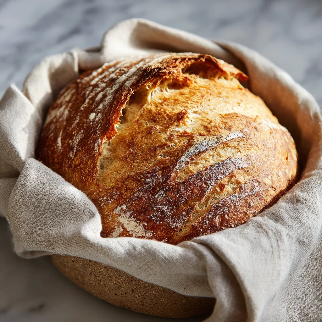Easy Homemade Artisan Bread: Rustic Loaf with Minimal Effort