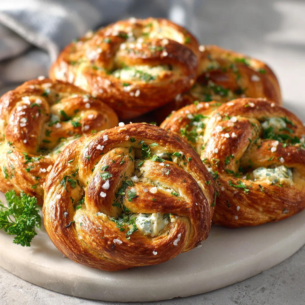 Homemade Feta & Herb Stuffed Soft Pretzels: Golden, Fluffy, and Irresistibly Savory