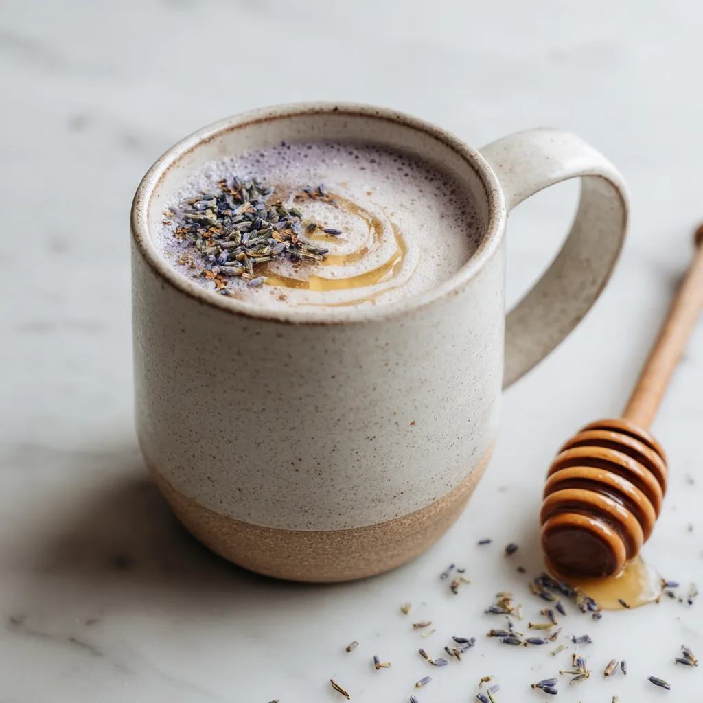 Rest & Relax with Lavender Moon Milk – A Cozy Bedtime Drink for Better Sleep