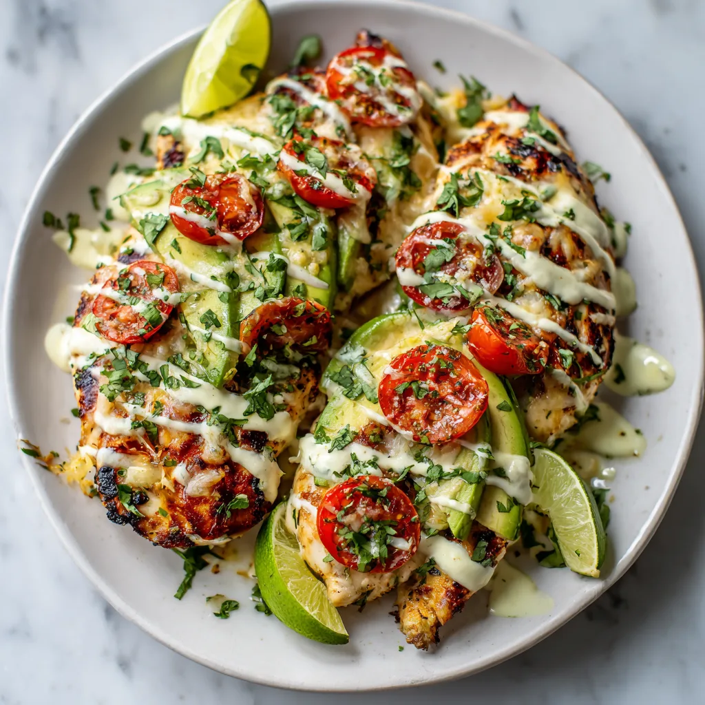 Grilled California Avocado Chicken: Fresh, Juicy & Flavor-Packed Backyard Favorite