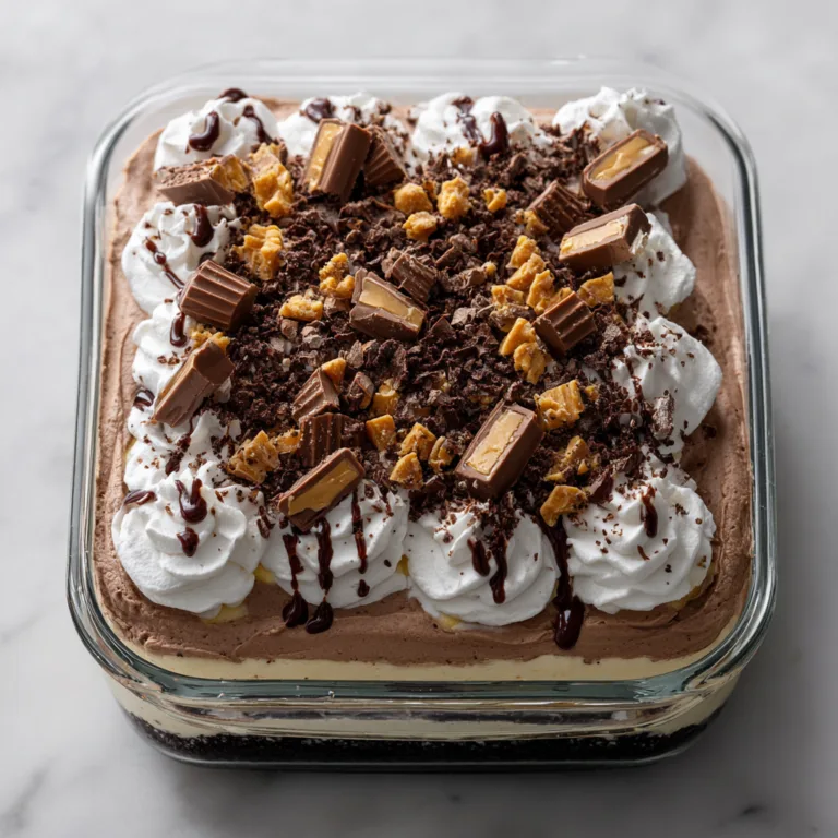 No-Bake Chocolate Peanut Butter Lush: The Ultimate Creamy Chocolate Dream Dessert
