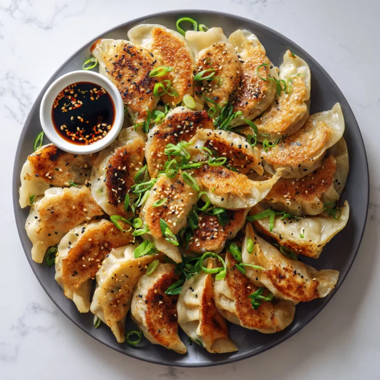 Perfect Crispy Pan-Fried Dumplings: Golden Potstickers with Juicy Flavor