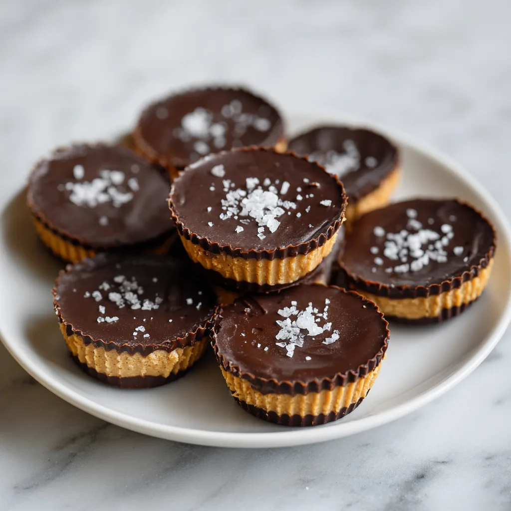 Homemade Healthy Peanut Butter Cups (Refined Sugar Free & Easy)